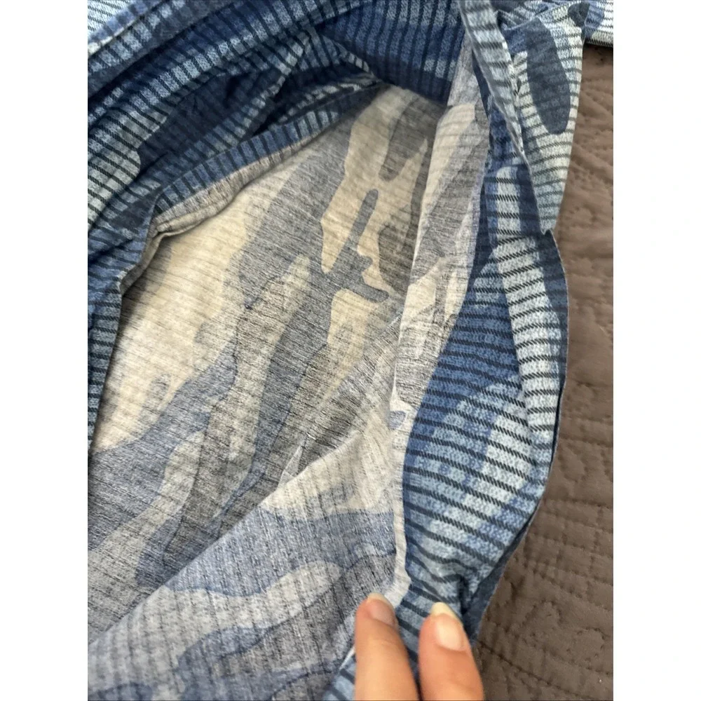 2‎ POTTERY BARN PB TEEN CLASSIC CAMO BLUE CAMOFLAGE STANDARD PILLOW CASE 20x29